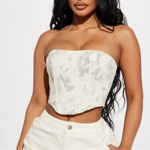 Fashion nova corset top